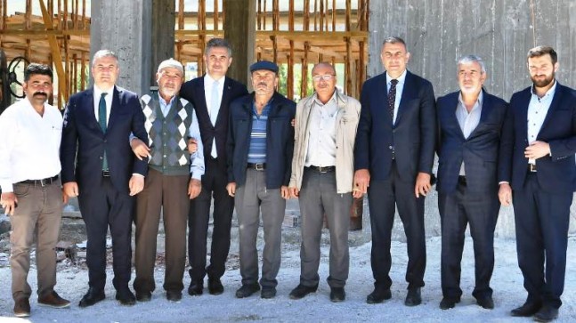 Başkanlardan samimi sürpriz ziyaret