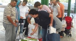 Çubuklu Üreticiler Ayrancı Pazarında