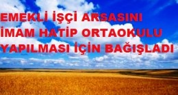 Emekli İşçiden Örnek Davranış