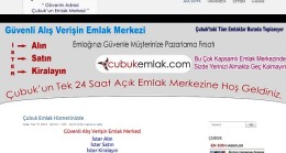 Çubuk Emlak Sitesi Açıldı