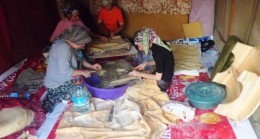 Akkuzulu da Yiyecekler Depolandı