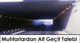 Mahallemize Alt Geçit Talebi