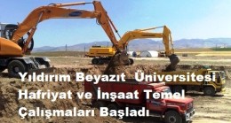 YBÜ Kampus Temeli Atılıyor