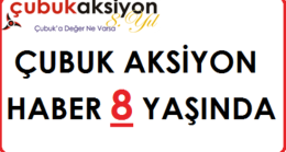 Çubuk Aksiyon Haber 8 Yaşında