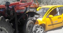 Akkuzulu da Trafik Kazası 3 Yaralı