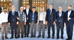 Başkanlardan samimi sürpriz ziyaret