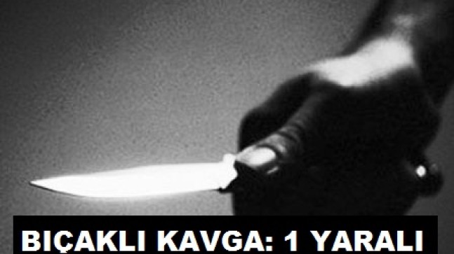 Bıçaklı Kavga: 1 Yaralı