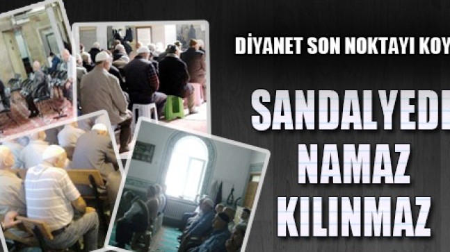 Camilerde Sandalye Kaldırıldı