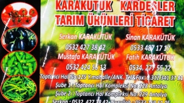 Karakütük Kardeşler Tarım Ürünleri Ticaret