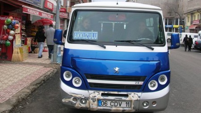 Akkuzulu Çubuk Şehir İçi Dolmuşları Başladı