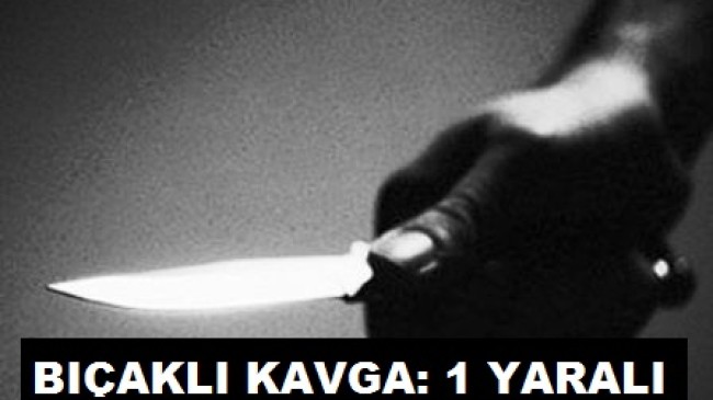 Bıçaklı Kavga: 1 Yaralı