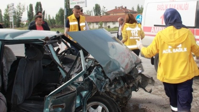Çubuk’ta Trafik Kazası: 10 Yaralı