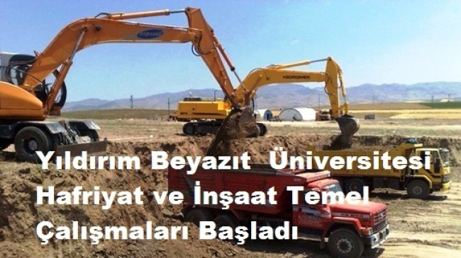 YBÜ Kampus Temeli Atılıyor