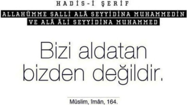 Öbür Dünyanızı Yakmayın