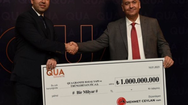 Qua Granite’ten rekor satış