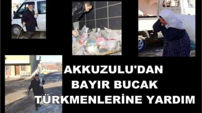 Türkmenlerden Türkmenlere Kardeşlik Yardımı
