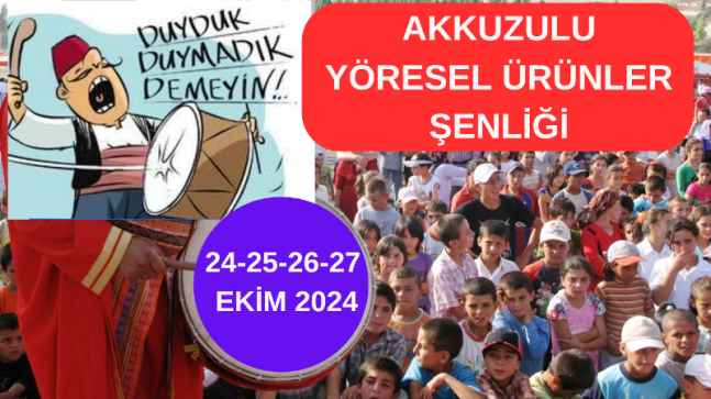 Akkuzulu da festival tadında program yapılacak